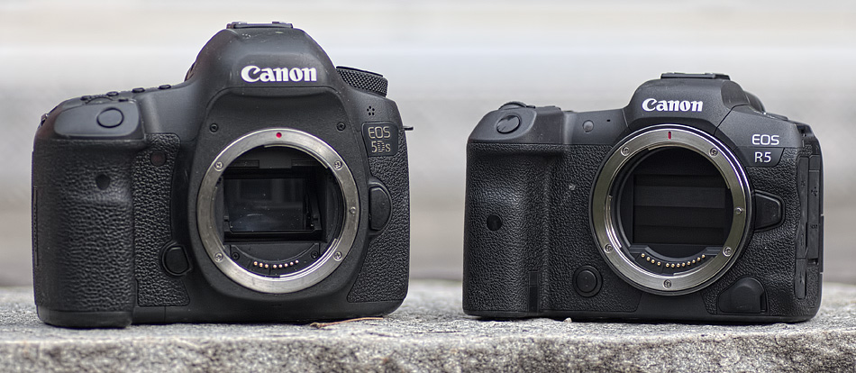 Canon EOS 5DS v.s. Canon EOS R5